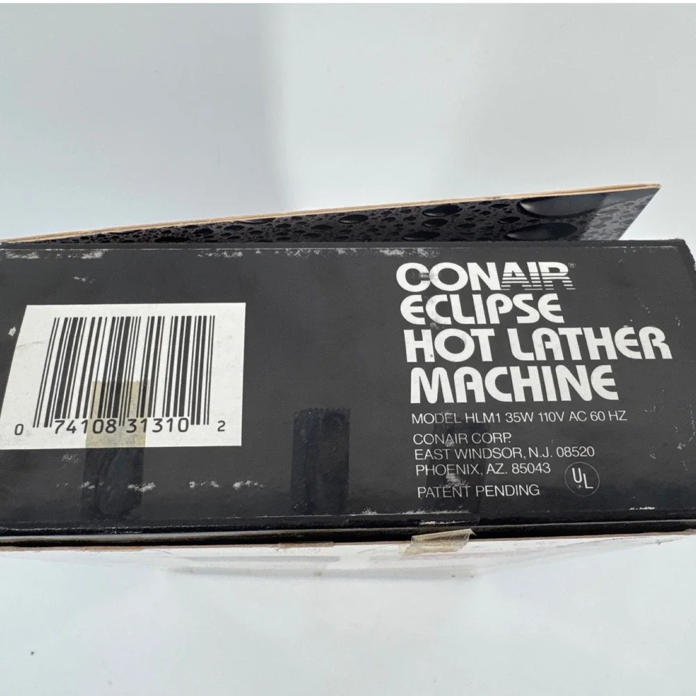 Conair Eclipse Hot Lather Machine Men Vintage Joe Namath HLM1 Shave Kit NEW